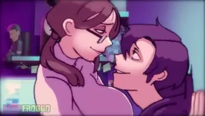 MILF Mona baisée hard par Travis - Animation LewdFroggo